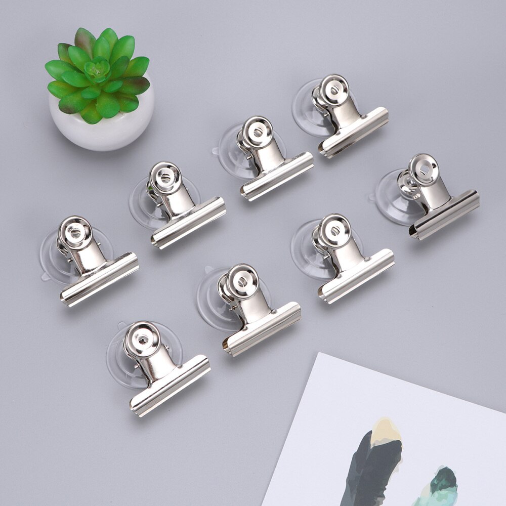 8 Pcs Suction Cup Clip Heavy Duty Clamp Large Suction Cup Pop Signs Advertising Stand Clamp Holder