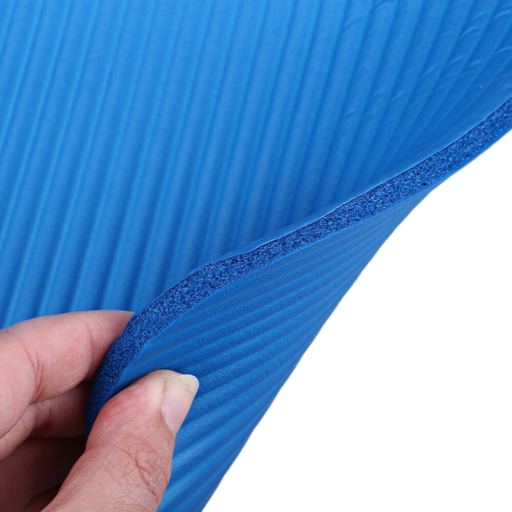 TPE Yoga Mat - 183x61x10mm - Position Line - Non-Slip - Beginner Friendly - Fitness Gym
