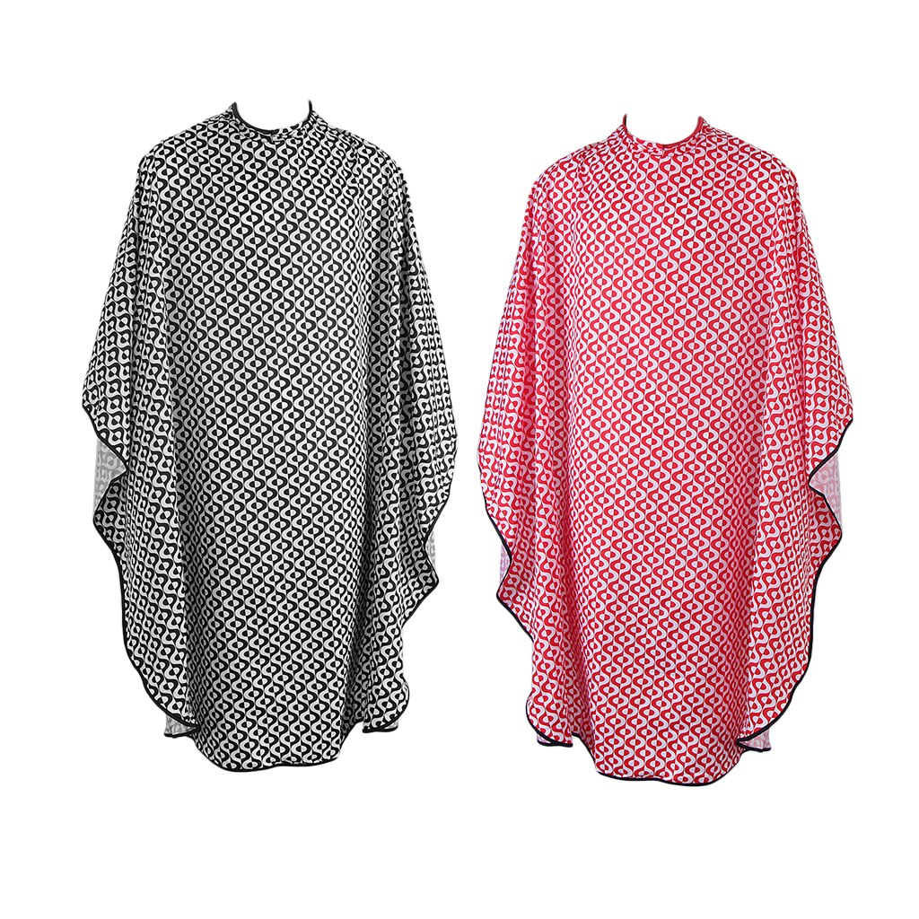 Waterdichte kapperscape met rits, kapsalonjas, kleding voor volwassenen en kinderen, beschermingskleding voor klanten.