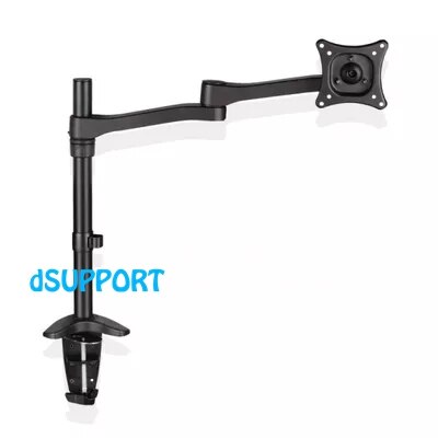 MD1021 Aluminum Desktop Monitor Mount Arm Full Motion 360 Degree 13-24" LCD LED Computer Monitor Holder Loading 5kgs Silver