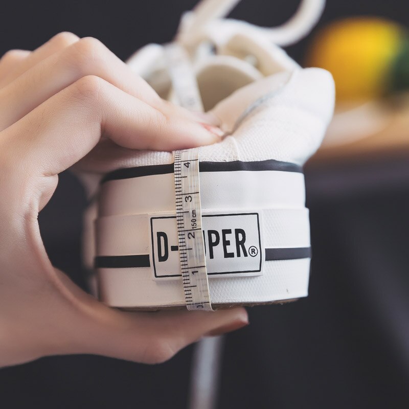 Woman Platform Shoes Women Shoes Casual Solid Canvas Sneakers Classic Women Casual Shoes Sneakers White