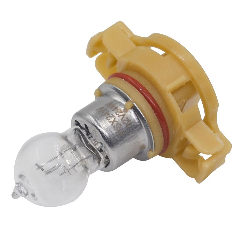 Bombilla halógena de xenón para coche, Luz antiniebla de cristal de cuarzo, color azul oscuro, 24W, H16, 5202, PSX24W, drl, 12V, 2 uds.