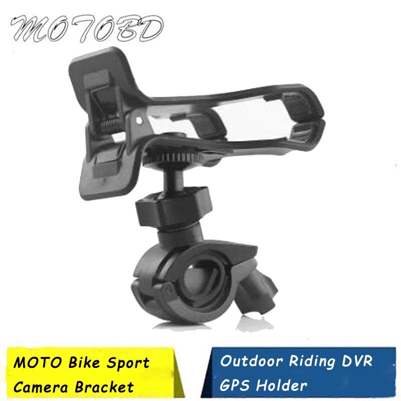 Camera Fiets Mount Bike Motorcycle Bracket Houder Voor Go Pro Hero 8/7/6/5/4/3 + Action Cam Stand Frame Clip Houder
