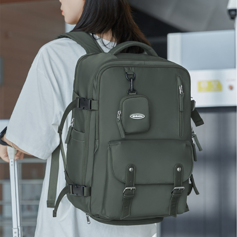 Geestock Women Carry On Backpack Travel Backpack Plane 40x30x20 Girls' School Backpack Youth Students Schoolbags Laptop Bag