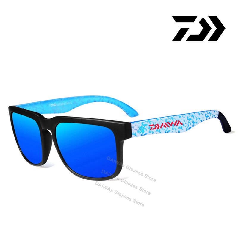 Daiwa UV400 Mannen Gepolariseerde Vissen Zonnebril Visser Camping Wandelen Ski Goggles Bike Fietsen Bril Sport Vissen Brillen