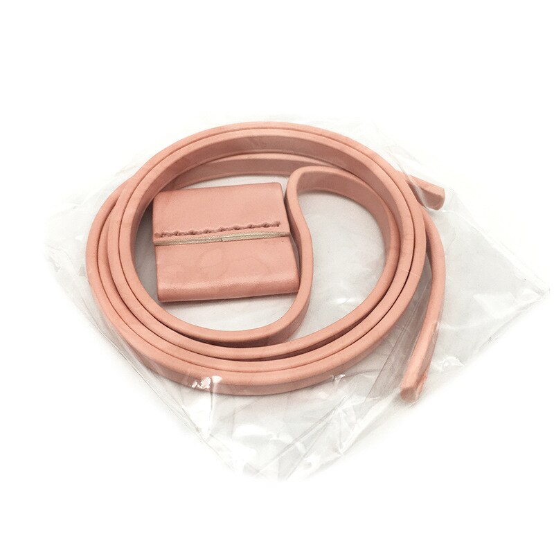 Mode Vrouwen Afneembare Pu Lederen Tas Band Dames Bucket Tassen Koord Bossen Rugzak Beam Pocket Accessoires Handvat: 4