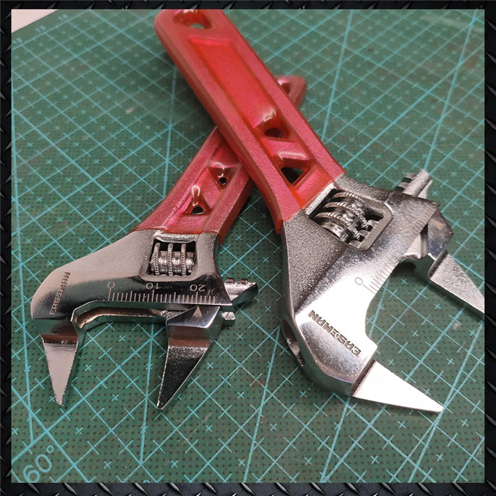 Llave ajustable ultrafina de 3mm, herramientas de plomería para coche, herramientas manuales para electricista, Mini llave para baño 2024