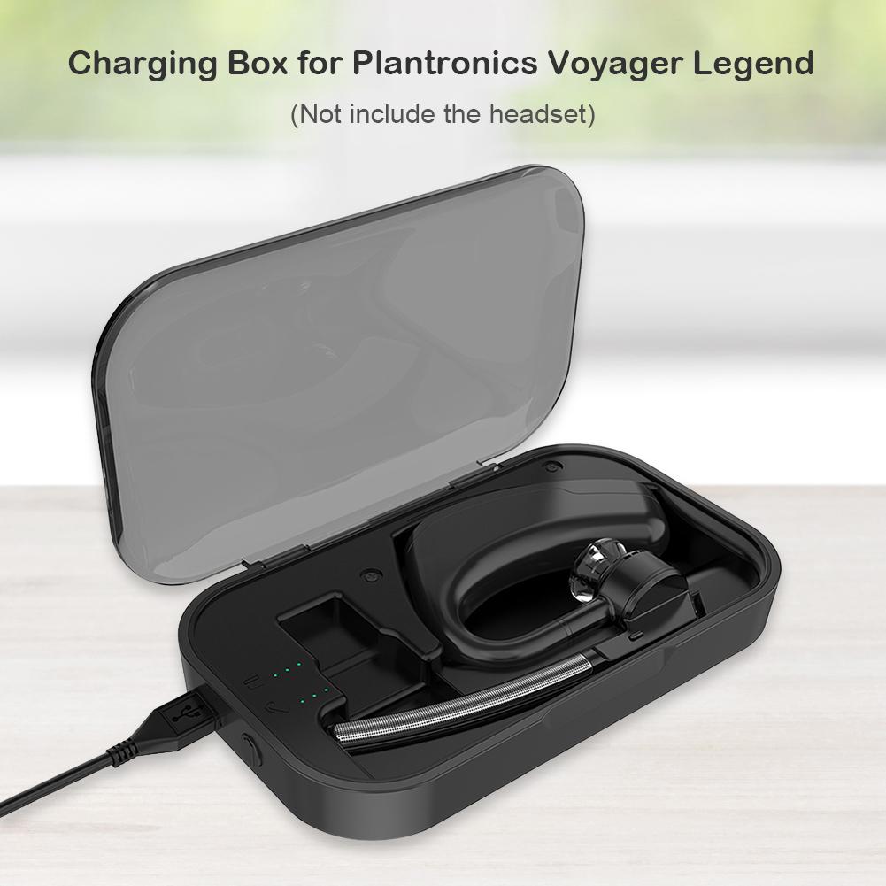 Kannettava langaton bluetooth -kuulokkeiden latauskotelo plantronics voyager legend/plantronics voyager 5200 -lataukselle