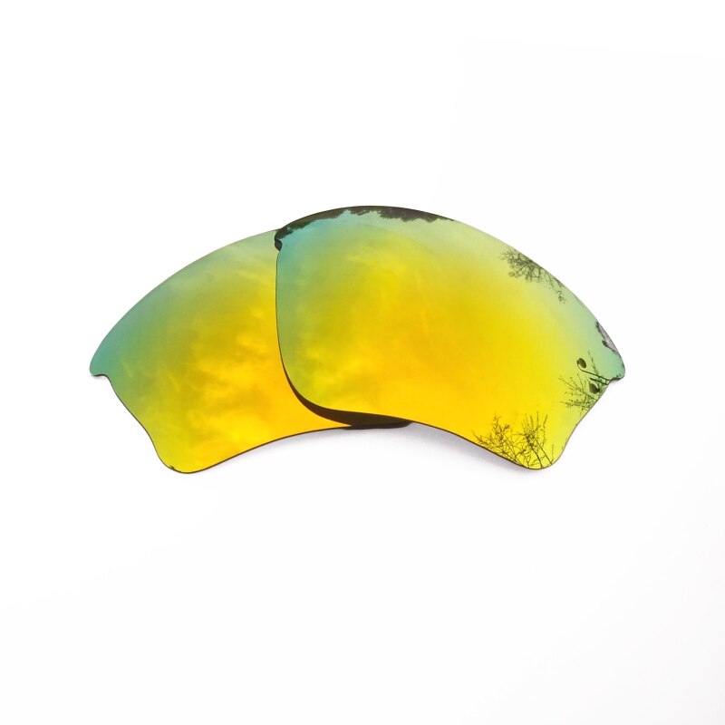 Polarized Replacement Lenses for Flak Jacket XLJ Sunglasses - Multiple Options: 24K Gold