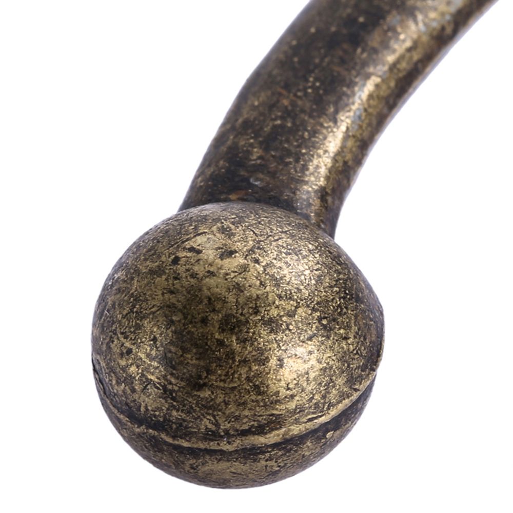 Jahrgang KleiderbüGel Haken Legierung Bronze- Tuch Mantel Tasche Hütte Hängen Haken Schlecht Küche Anitque Gestelle mit Schrauben Tür Halfter