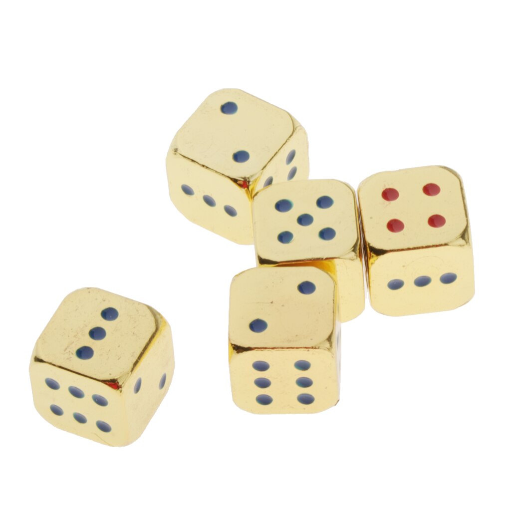 Professionelle Bambus Holz Würfelbecher mit 5Stck 6 Seitige Würfel Punkt Würfel für Farkle Spiele