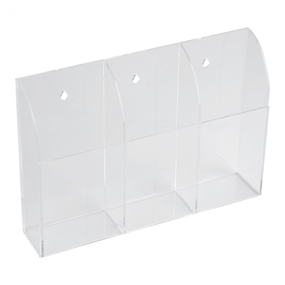 Acryl Airconditioner TV Afstandsbediening Houder Case Opbergdoos Muur Mount Case Desk Organizer Make Container