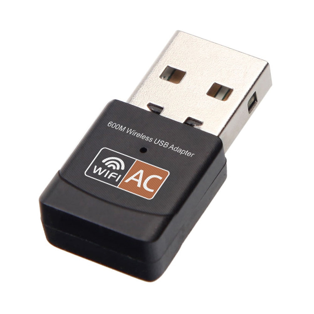 600Mbps Dual Band WiFi Adapter 2.4G / 5G Hz Wireless Lan USB PC WiFi Adapter 802.11AC Wireless Network Card