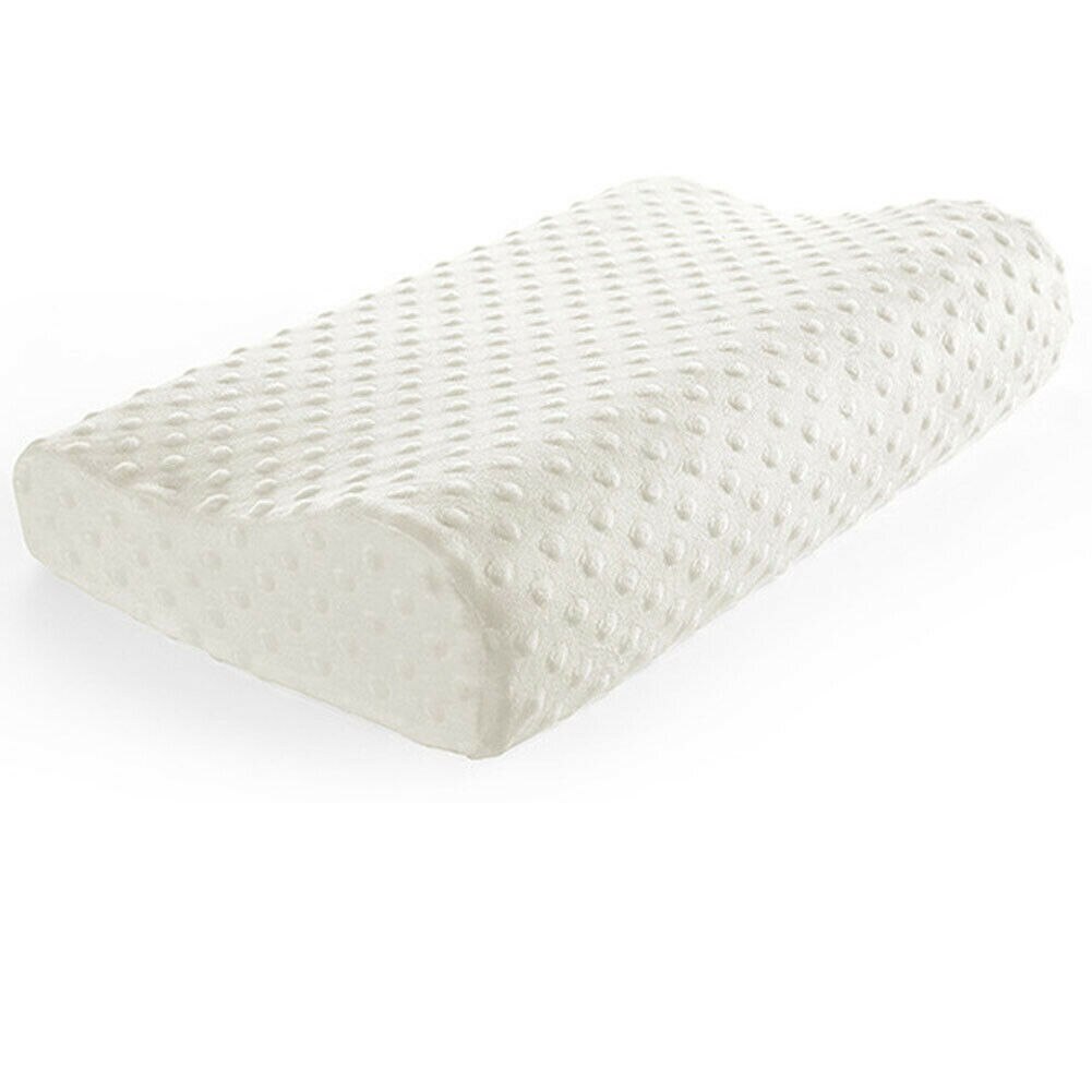 Oreiller en bambou à mémoire de forme | , orthopédique, en mousse, oreillers, voyage, Almohada, cervicales, Kussens, Poduszkap: WHITE