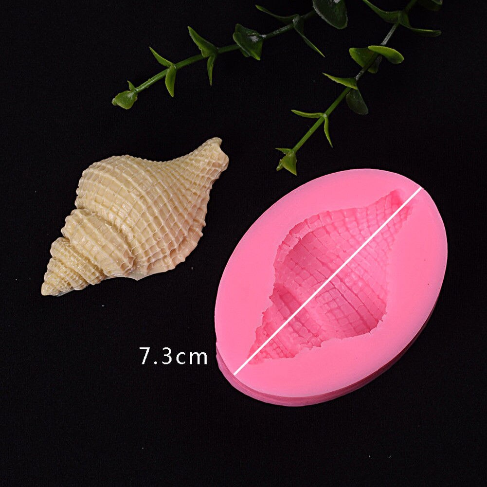 3D Zeester En Strand Zee Schelpen Silicone Mould Voor Cake Icing Decoratie