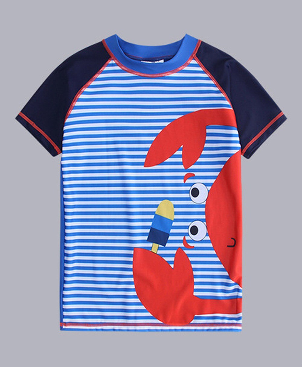 Wishere Two Pieces Bathers Short Sleeve Beachwear Grandado