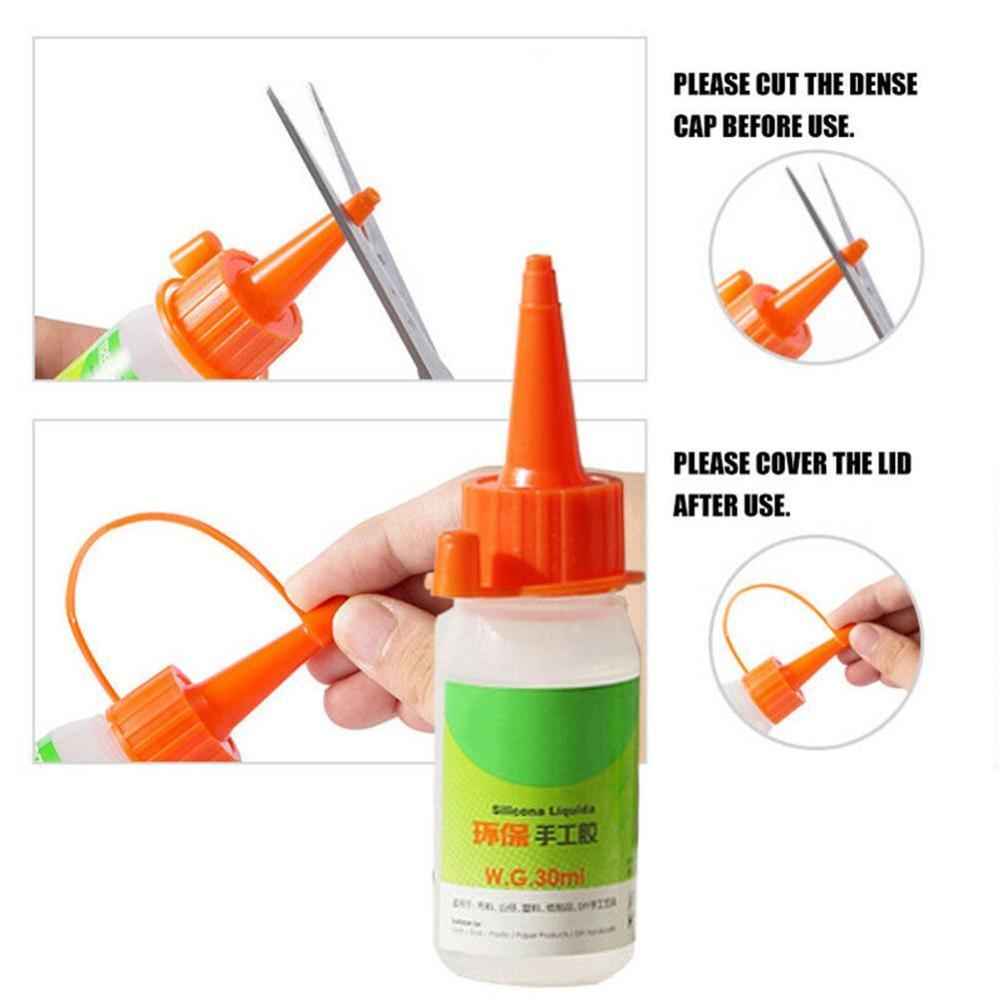 1pcs Strong Instant Super Glue Adhesive Liquid For Wood Cyanoacrylate Store Leather Adhesive Gel Nail Stationery Rubber P3H0