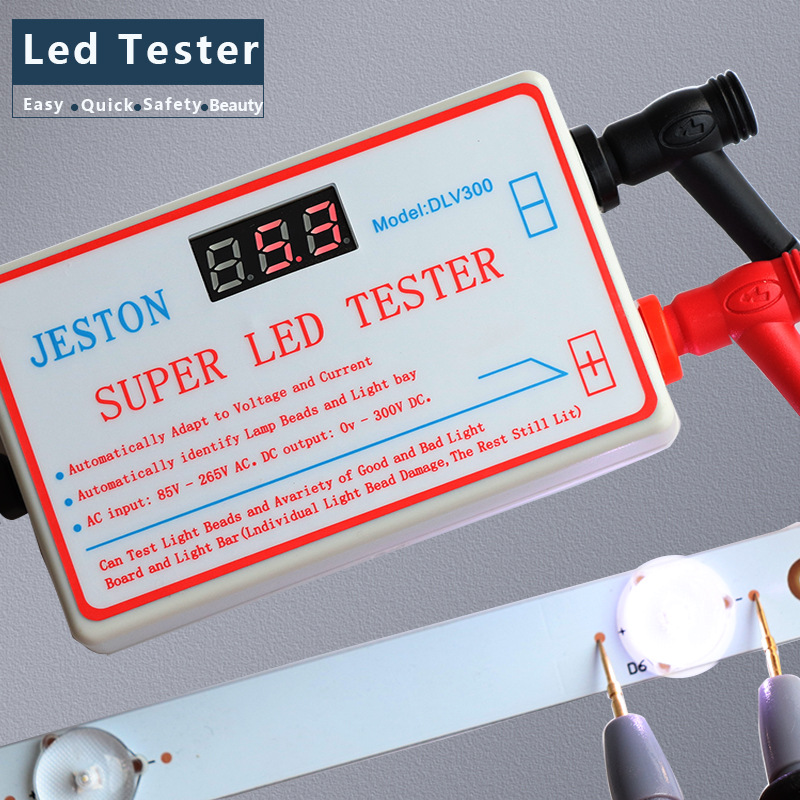 LED Lampe und TV Hintergrundbeleuchtung Tester Mehrzweck LED Streifen Perlen Prüfung Werkzeug Messung Instrumente NEUE LED-Tester 0-300V Ausgang