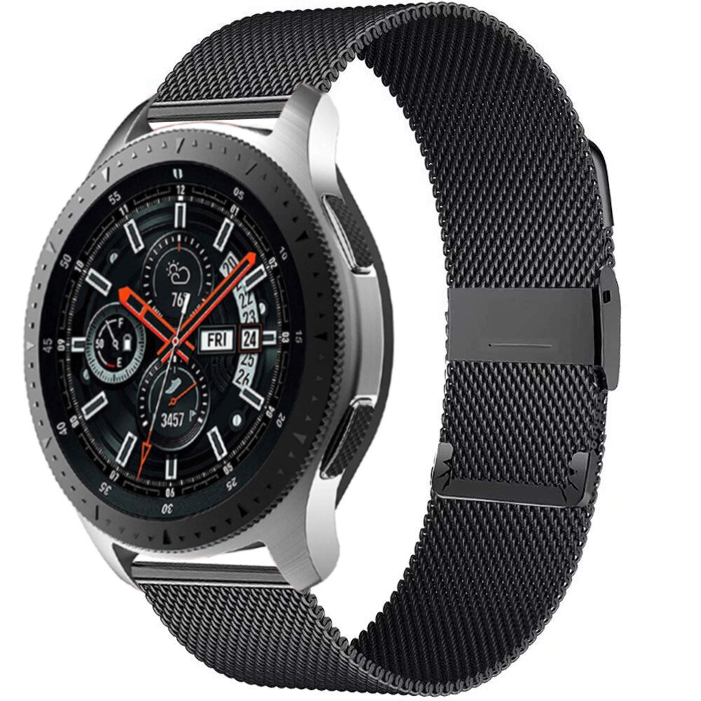 Milanese Band Voor Sumsang Galaxy Horloge 3 Galaxy Horloge Actieve 2 40/44Mm Metaal Rvs 20Mm 22Mm Riem Voor Huawei Horloge