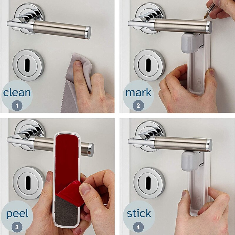 Kind Deursloten, Baby Deurslot, Kind Proof Deurslot, Deur Veiligheid Voor Kinderen, kind Sloten Voor Deur, Deur Sloten 6 Pack