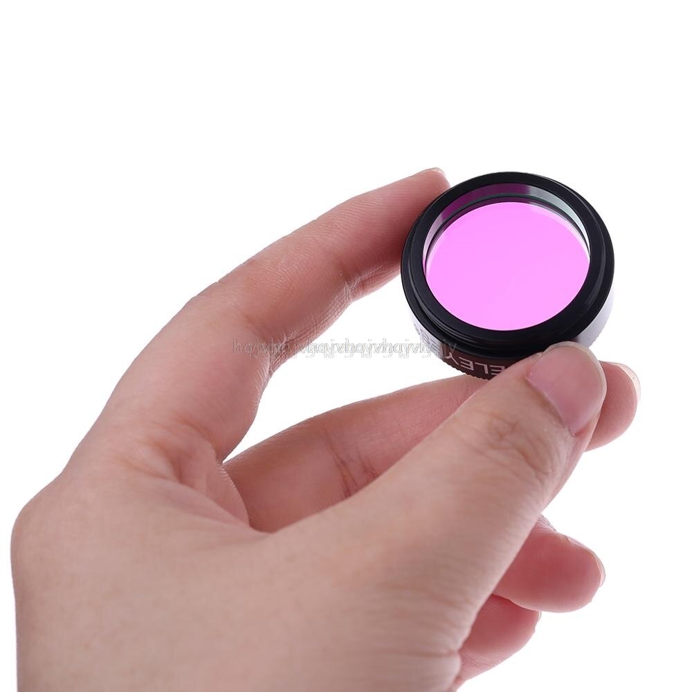 Filtre UHC 1.25 "filtre pour télescope d'astronomie oculaire monoculaire améliorer le contraste d'image My17 19 directe