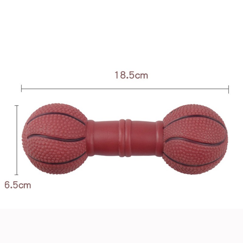 Juguete para perros pequeños con forma de mancuerna, goma para masticar para perros, limpieza de dientes, Chewers, pelota Molar: c