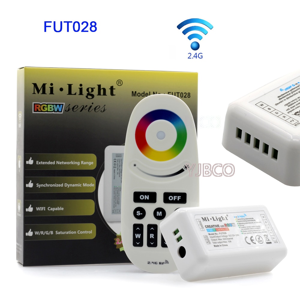 Miboxer 2.4g led strip dimmer touch dual hvid/rgb/rgbw led strip controller fut 020/ fut 021/ fut 022/ fut 025/ fut 027/ fut 028