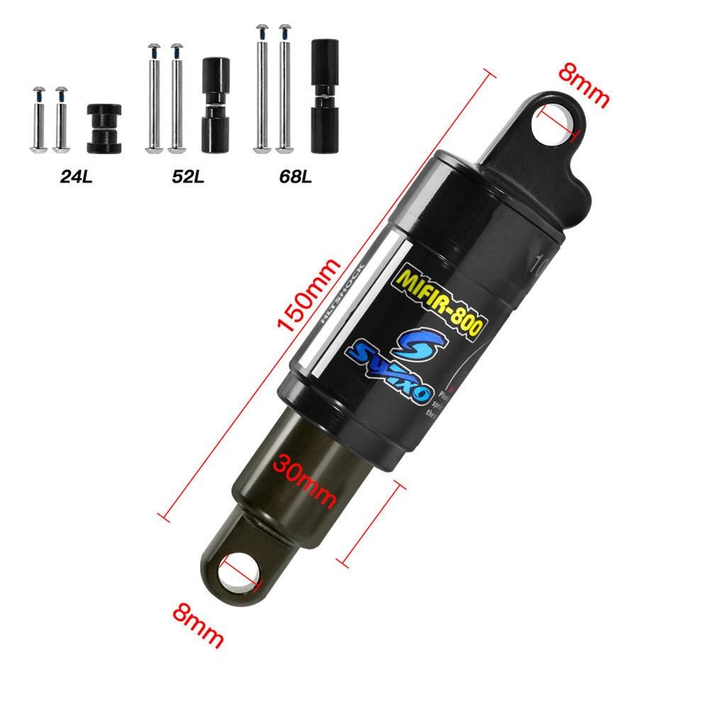 Fahrrad Öl Frühling Stoßdämpfer Hinten Stoßdämpfer Für Elektromobil Snowmobile MTB 125L/150L: D