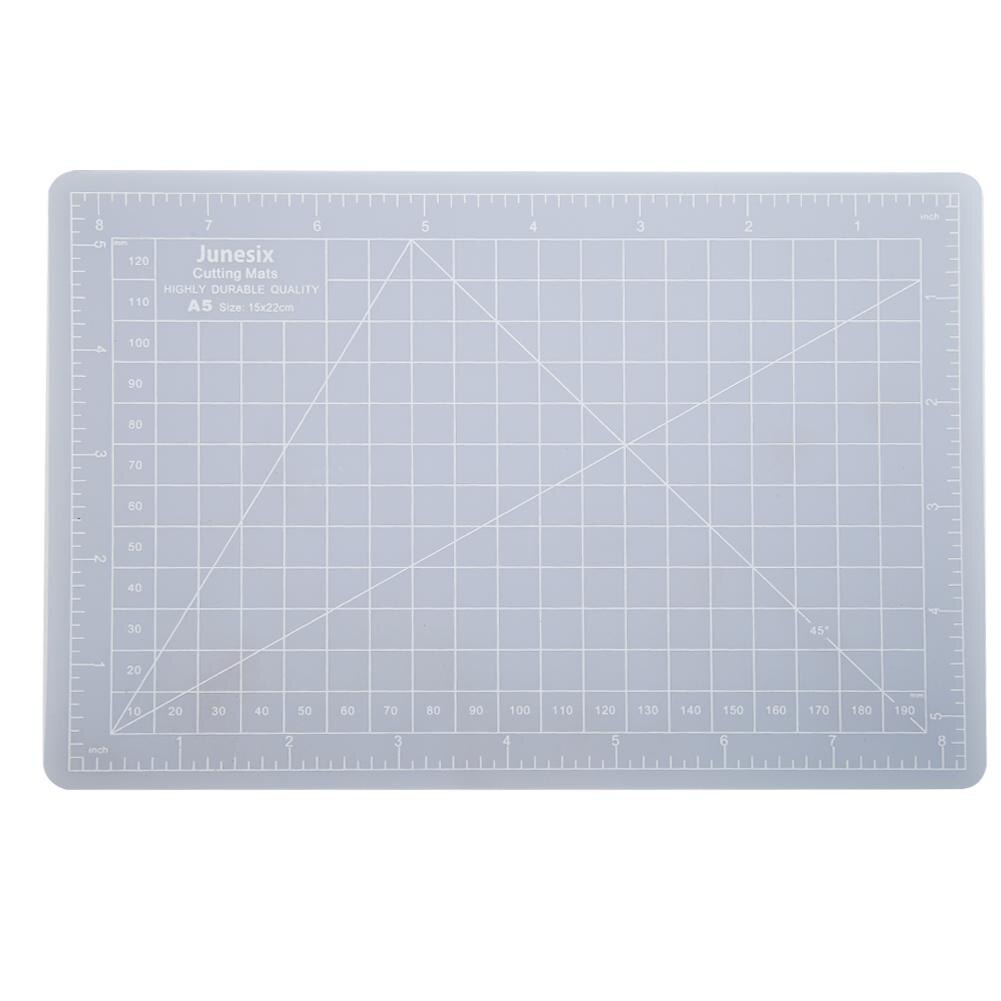 Transparent PVC Cutting Mat Pad Patchwork Tool Cut Board Writing Drawing Pad Safety and Reliability Kitchen Must Have Artifacts