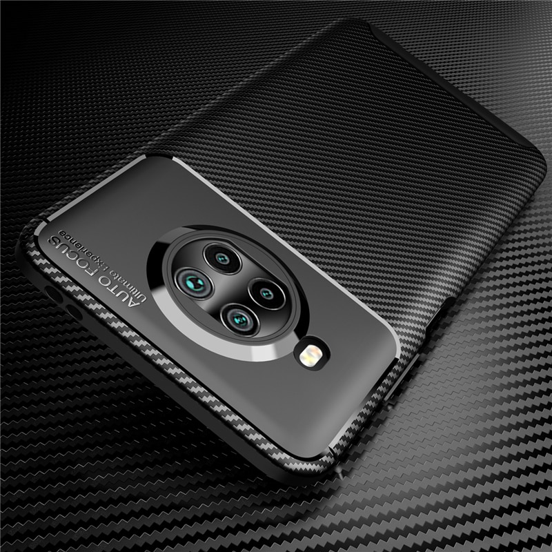 For Xiaomi Mi 10T Lite 5G Case Silicone Slim Carbon Fiber Anti-knock Case For Xiaomi Mi 10T Lite 5G Cover For Xiaomi 10T Lite 5G