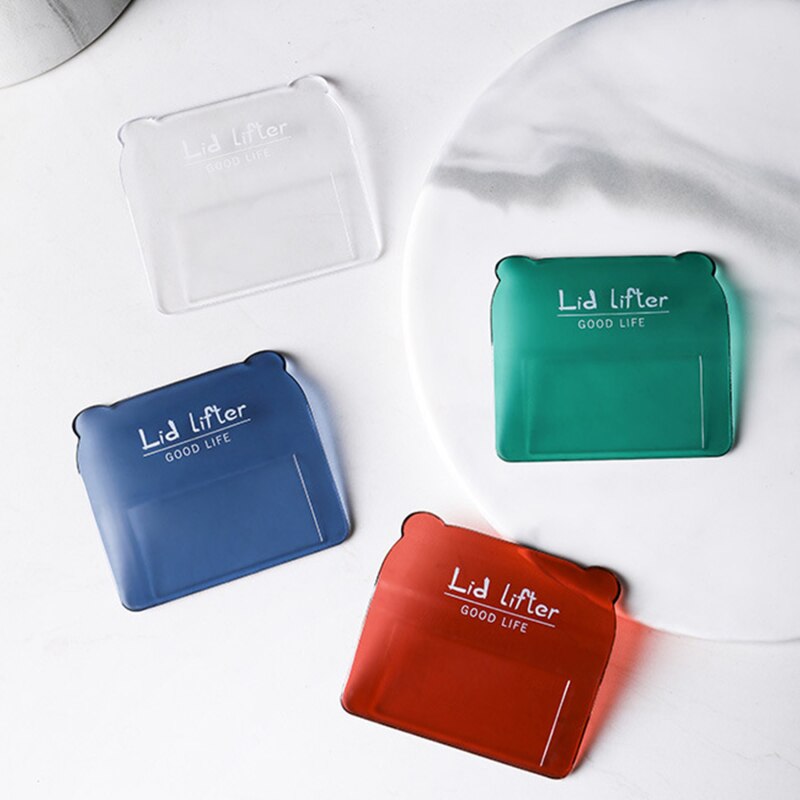 Toiletbril Houder Lifter Sanitaire Closestool Seat Cover Lift Handvat Toilet Seat Cover Lifter Badkamer Thuis Schoonmaken Tool Hogar