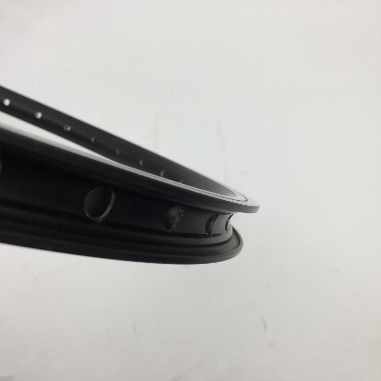 18 inch bike rim double layer aluminum alloy bicycle rims 20/24/28/32/36 hole A/V valve black rim