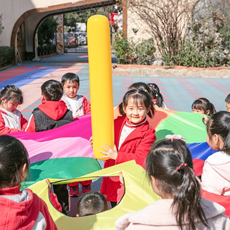 2/3/4/5/6 Meters Kindergarten Whack-a-Mole Rainbow Umbrella Children Interactive Game Props Nursery Sensory Integration Training
