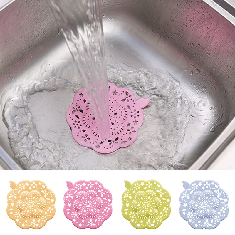 Badkuip douche anti-verplaatsing bloem afval haarvanger stop afvoer filter sifon gootsteen zeef badkamer keuken accessoires