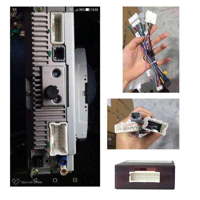 9 Inch Auto Fascia Voor Renault Sandero/Symbool Fascias Audio Montage Adapter Panel Kits Auto Dvd frame Dashboard: canbus cable