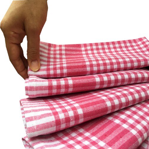 Keuken Rags Universele doek Microvezel droogdoek Superabsorberende reinigingsdoek Gemakkelijk uit te wrijven doek for thuis en commercieel gebruik Katoenen Doek (Color : Multi-colored, Size : 6