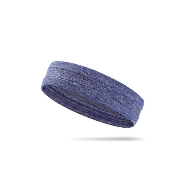 Dam svettband män sport fukttransporterande halkfritt pannband unisex andningsband för sport fitness träning: Lila