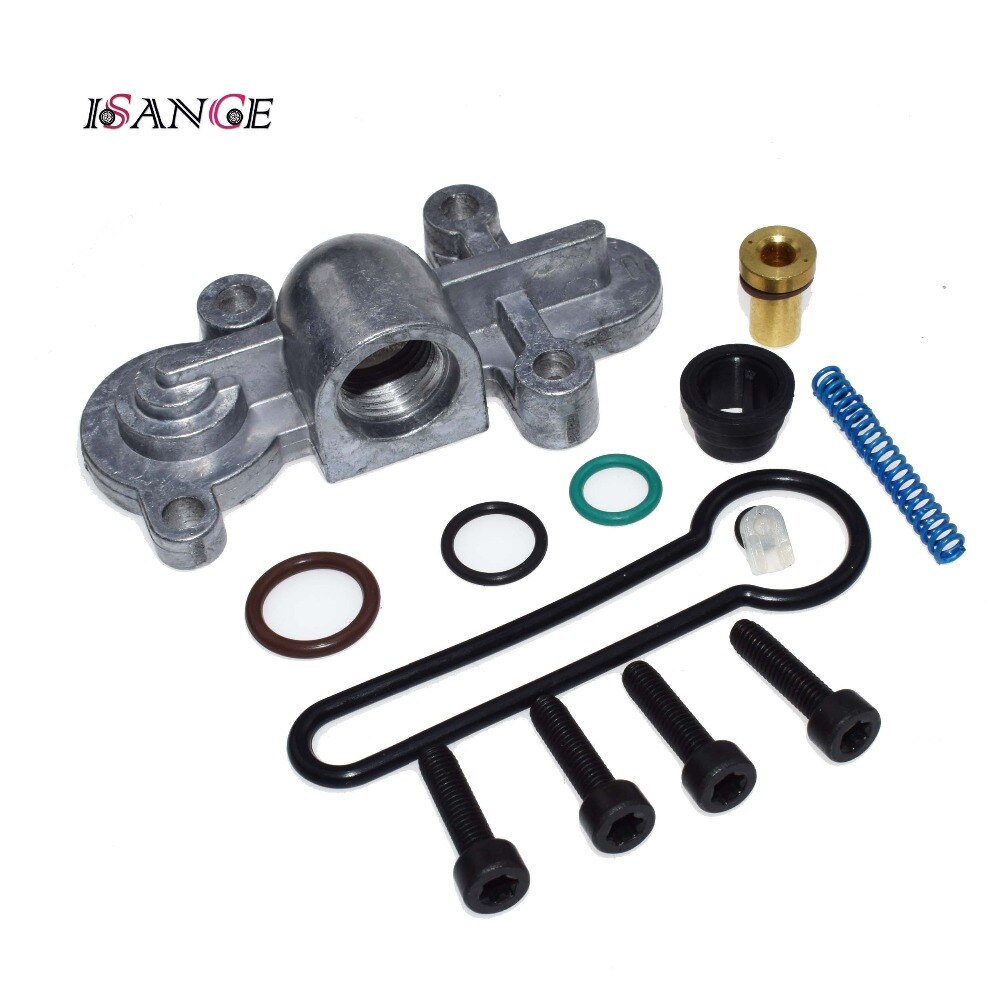 ISANCE For Ford F250 F350 F450 F550 Super Duty Powerstroke Turbo Diesel Fuel Pressure Regulator Set 6.0L Blue Spring