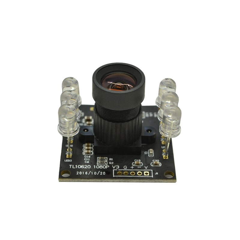 HD Infrared Narrowband Android Industrial Camera 1080P Wide Angle Distortion-free USB Camera PCBA Module