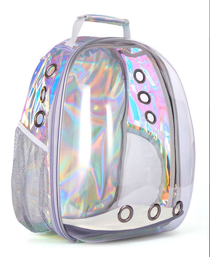 Kat Draagtas Ruimte Huisdier Rugzak Ademend Draagbare Kat Zak Outdoor Reizen Huisdier Rugzak Kat Transport Bag Dubbele Schouder: color 3