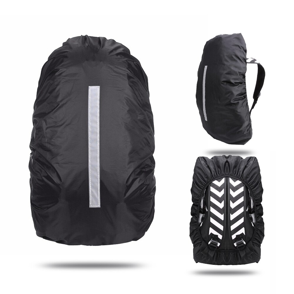 Nylon Dustproof Waterproof Rain Cover Reflective Walker Travel Bag Rain Cover for 25-45L Backpack