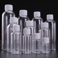 Frascos portáteis de viagem 50x5ml-100ml, tampa com parafuso de plástico vazio, cosméticos, loção, shampoo, amostra líquida, frascos dispensadores