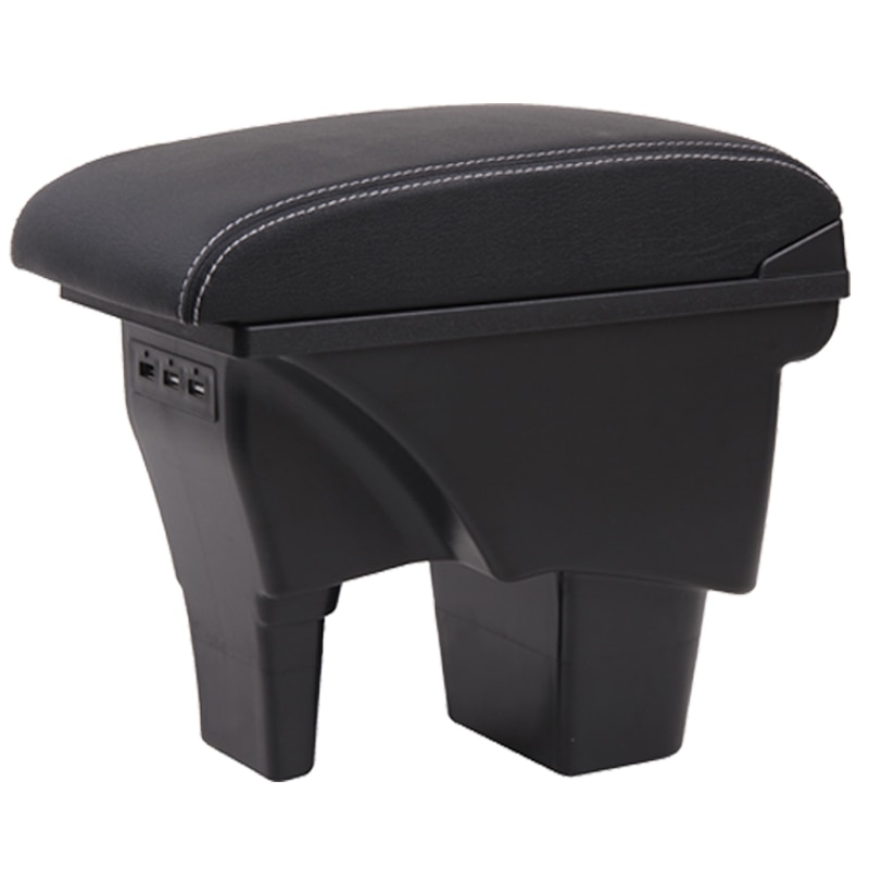 Dla Suzuki Vitara podłokietnik ze schowkiem uniwersalna konsola główna samochodu caja akcesoria robić modyfikacji podwójnie podniesiona z USB