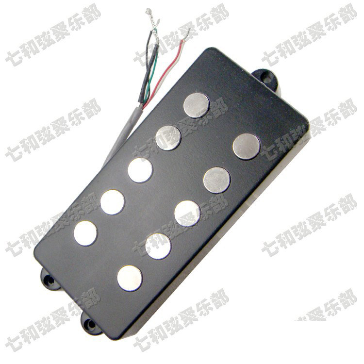 1Pc 5 String Bass Humbucker Double Coil Pickup for Electric Bass Guitar with 4 core &amp; earth wire)