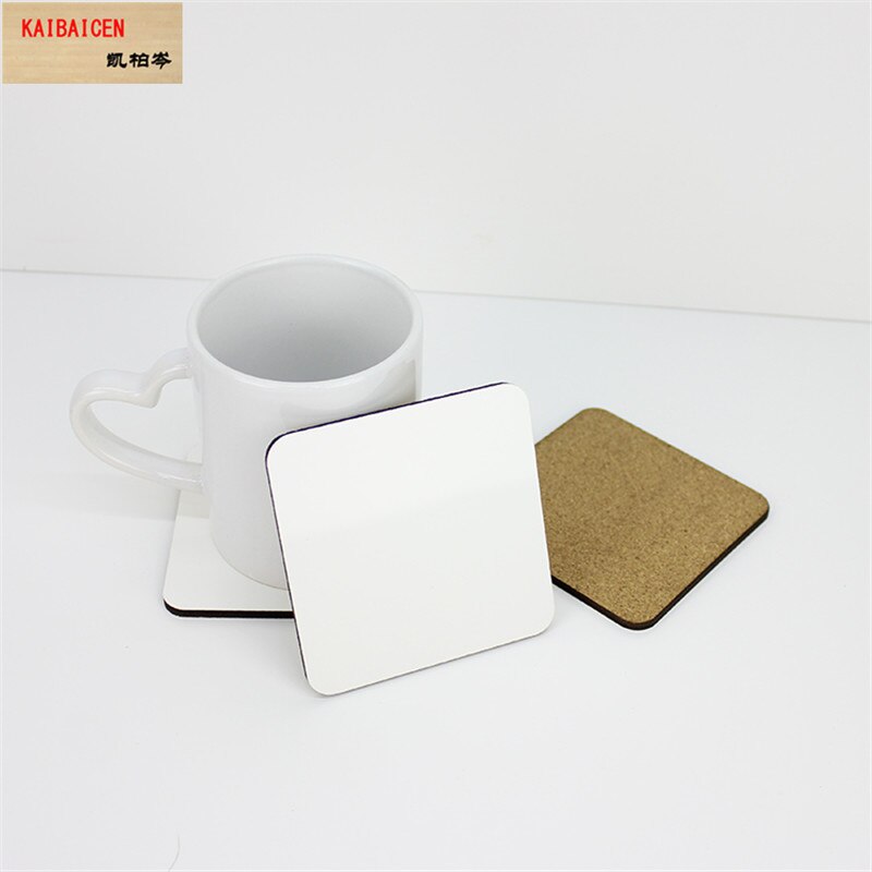 15 Stks/partij Diy Sublimatie Blank Mdf Houten Coaster Keuken Accessoires Mat Cup Bar Mok Drink Pads Captain Coaster: 8DM-002-D95X95X4mm