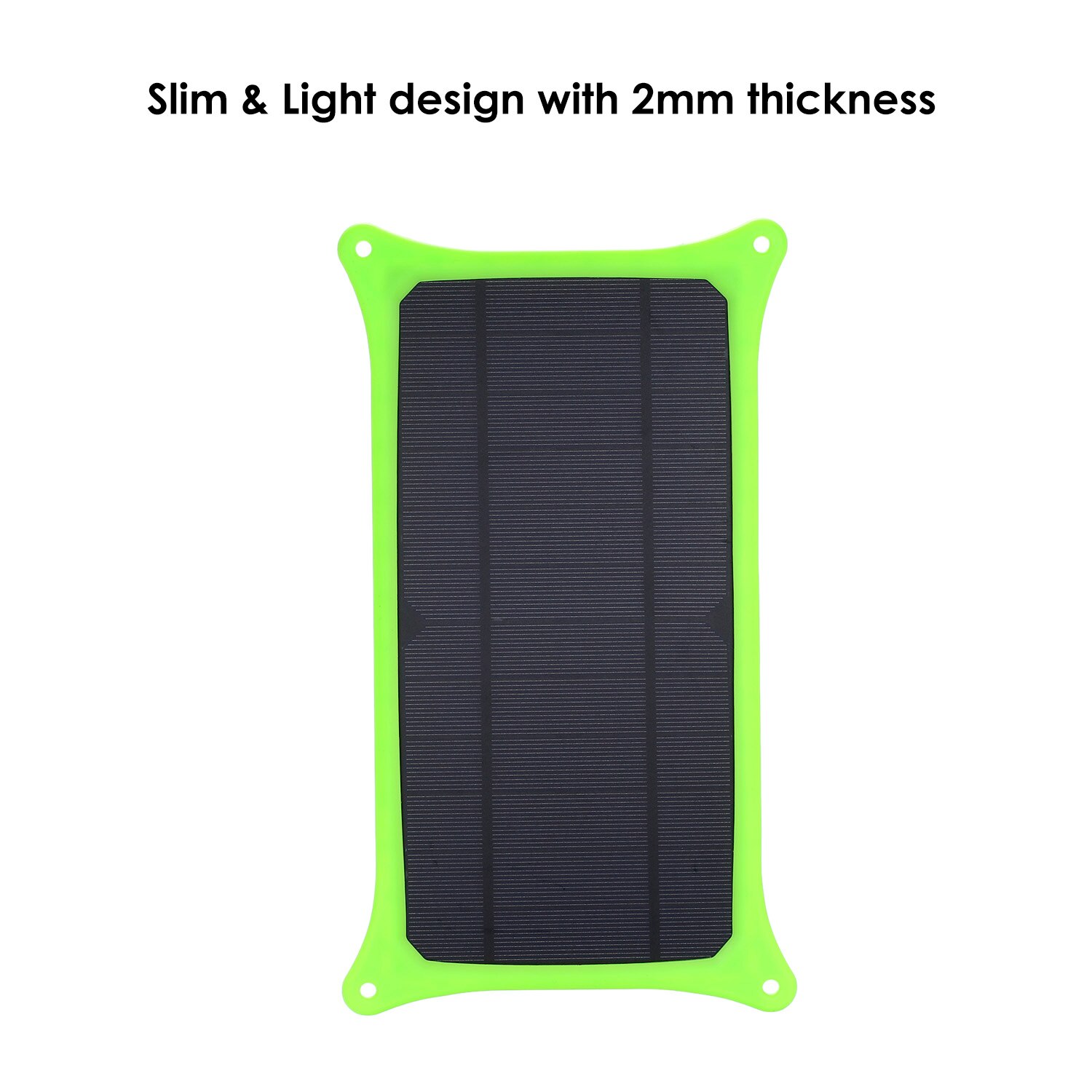6W 6V Solar Panel with USB Port Monocrystalline Silicon Solar Cell for Outdoor Camping Climbing Hiking Travel Solar Panel