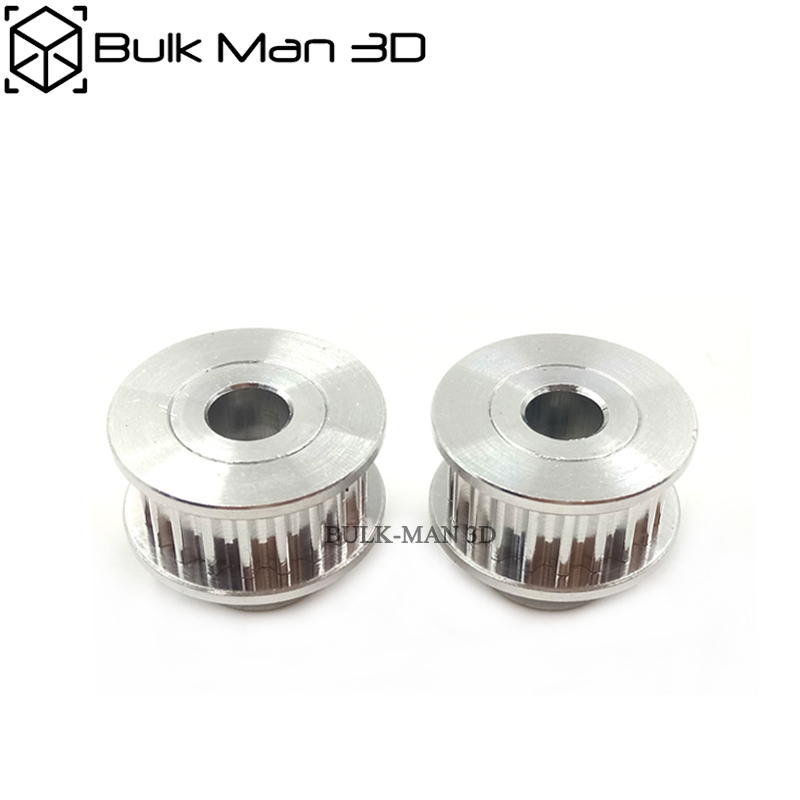 5pcs GT3 Timing Katrol 20 tanden Boring 6.35mm voor breedte 6mm 3GT Distributieriem CNC Router/ 3D Printer
