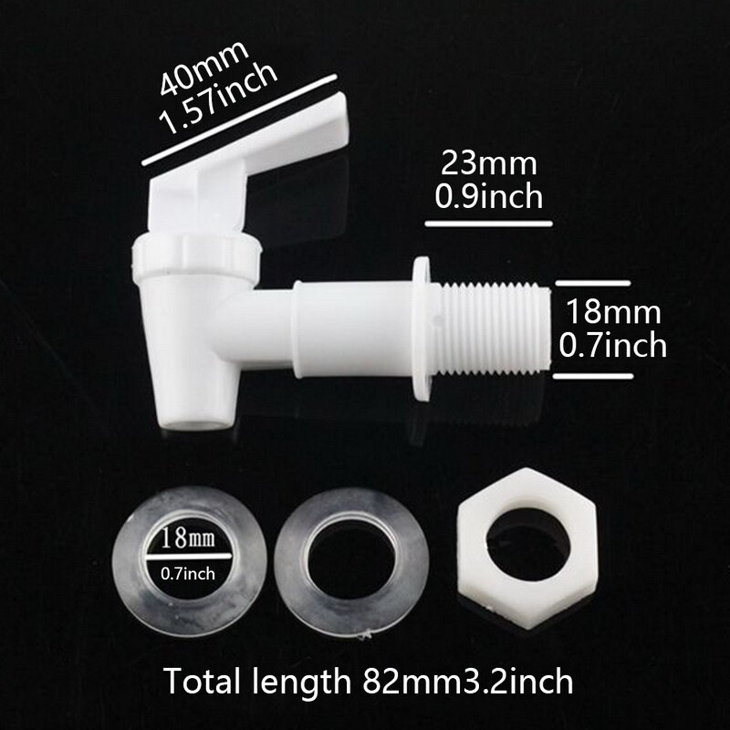 Water Bottle Dispenser Plastic Spigot Water Replacement Bottle Top Valve Faucet Dispenser Simple Device White Practical