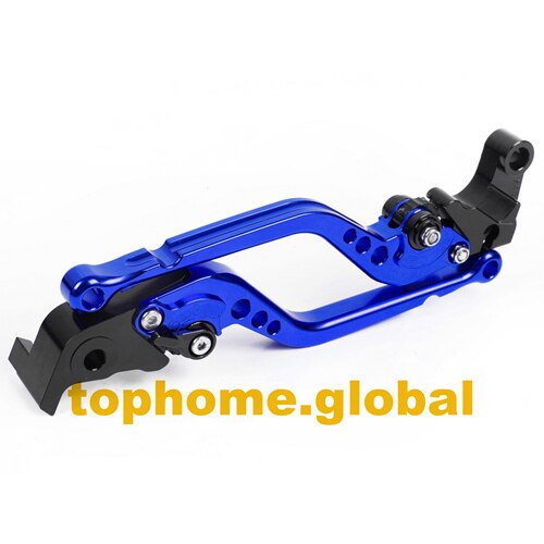 Voor yamaha  r3 r25 -  lange koppelingsremhendels cnc verstelbaar 10 kleuren: Blauw