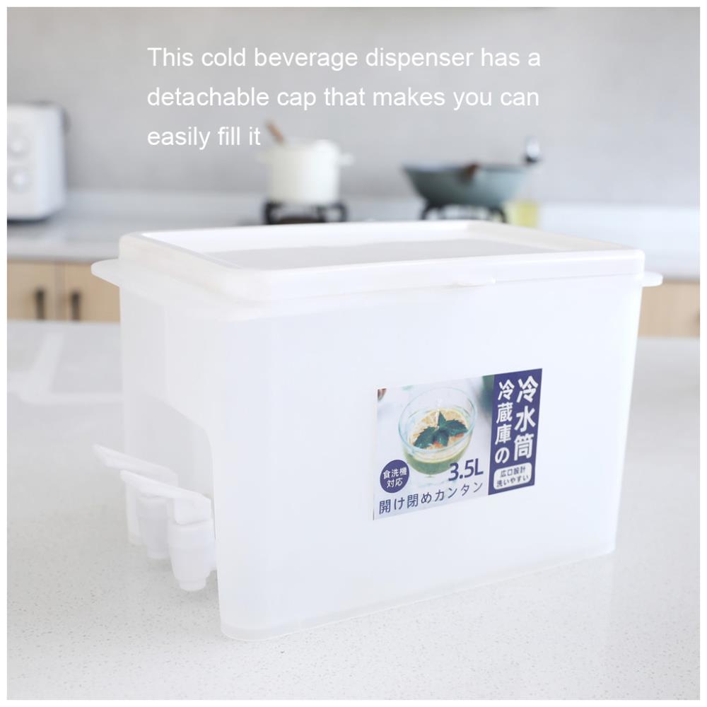 Carafe à eau 5L avec robinet, carafe à eau avec robinet, bouilloire froide, carafe à limonade, récipient pour boissons, pichet résistant à la chaleur avec robinet